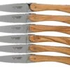 Laguiole En Aubrac Ecir Set De Couteaux à Steak 6 Pièces En Bois D'olivier -Cuisine Couteaux Magasin AU6MC99Z42L 01 laguiole en aubrac