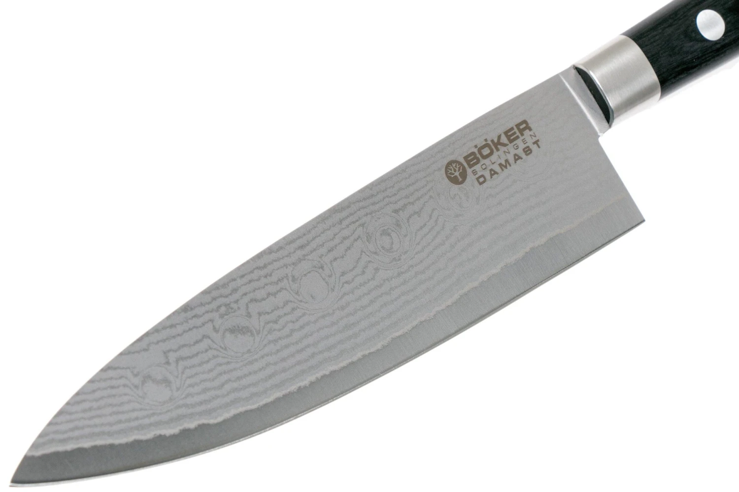 Böker Damast Black Couteau De Chef 15 Cm 130419DAM 5 Böker Damast Black Couteau De Chef 15 Cm 130419DAM – Image 3