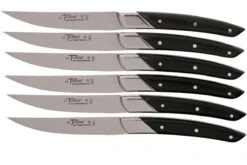 Claude Dozorme Le Thiers Coffret De Couteaux à Steak 6 Pièces, Ébène -Cuisine Couteaux Magasin CD5 90 001 70MI 03 claude dozorme cd5 90 001 70mi 03