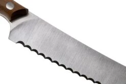 Due Cigni 1896, 2C1011NO Couteau à Pain 20 Cm, Bois De Noyer -Cuisine Couteaux Magasin DG2C1011NO 04 due signi 1896