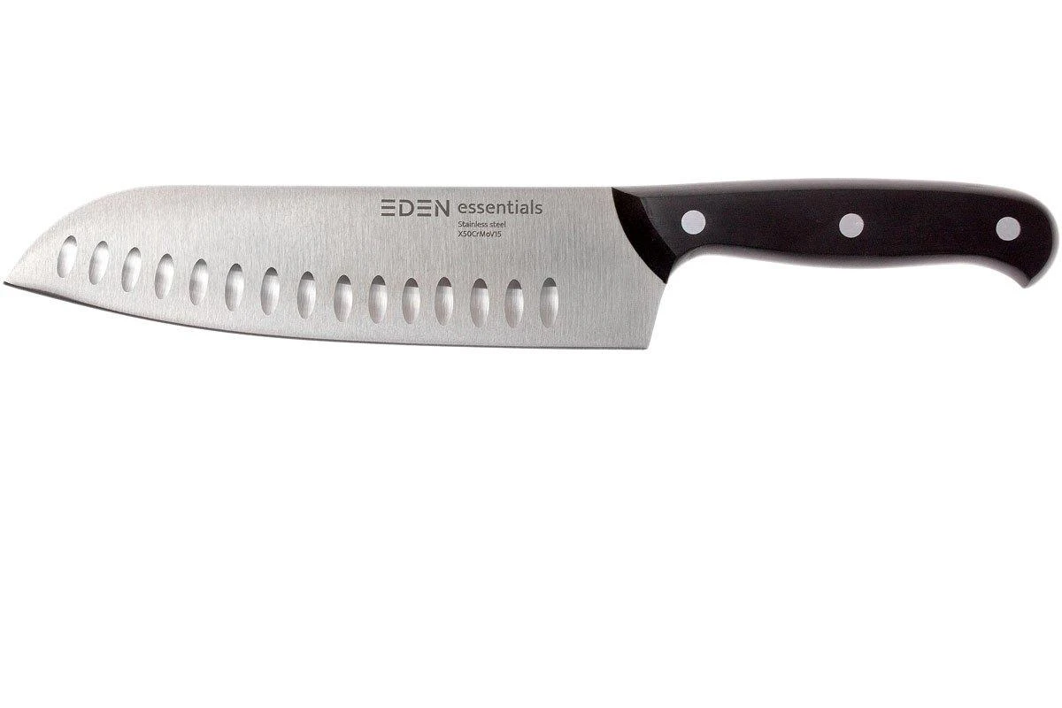 Eden Essentials Couteau Santoku 18 Cm, 2000-319 3 Eden Essentials Couteau Santoku 18 Cm, 2000-319