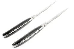 Fontenille Pataud Ensemble De 2 Couteaux à Steak, Corne De Buffle 21 Fontenille Pataud Ensemble De 2 Couteaux à Steak, Corne De Buffle -Cuisine Couteaux Magasin FPLTC2PCN 08 fontenille pataud fpltc2pcn steakmessenset buffel d8