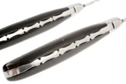 Fontenille Pataud Ensemble De 2 Couteaux à Steak, Corne De Buffle 22 Fontenille Pataud Ensemble De 2 Couteaux à Steak, Corne De Buffle -Cuisine Couteaux Magasin FPLTC2PCN 09 fontenille pataud fpltc2pcn steakmessenset buffel d9