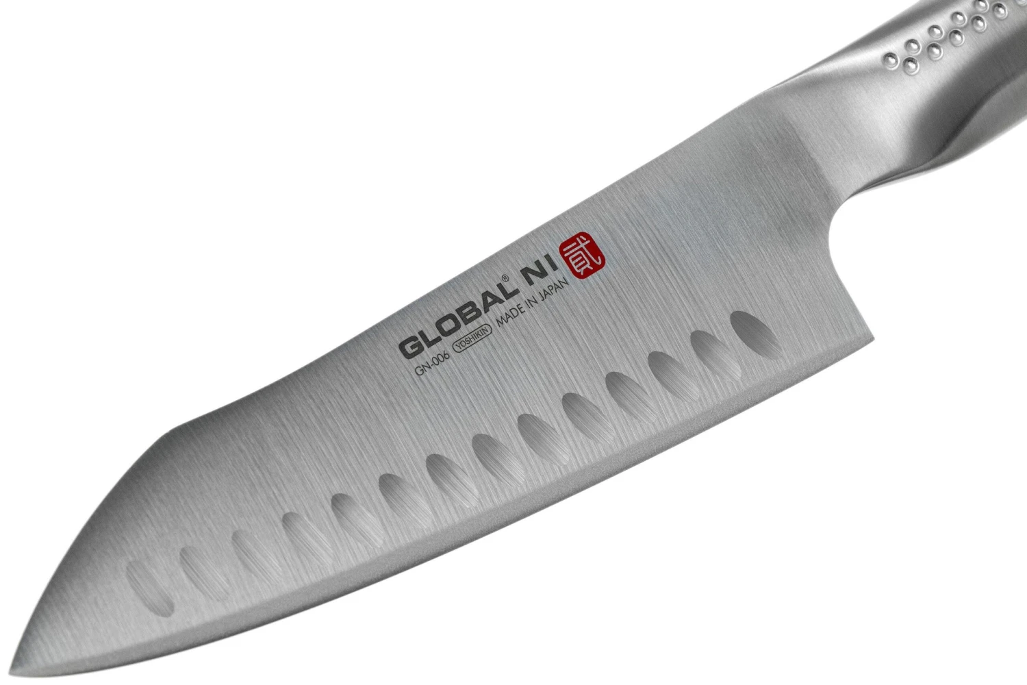 Global Ni GN-006 Santoku/couteau à Légumes Avec Alvéoles 18 Cm 5 Global Ni GN-006 Santoku/couteau à Légumes Avec Alvéoles 18 Cm – Image 3