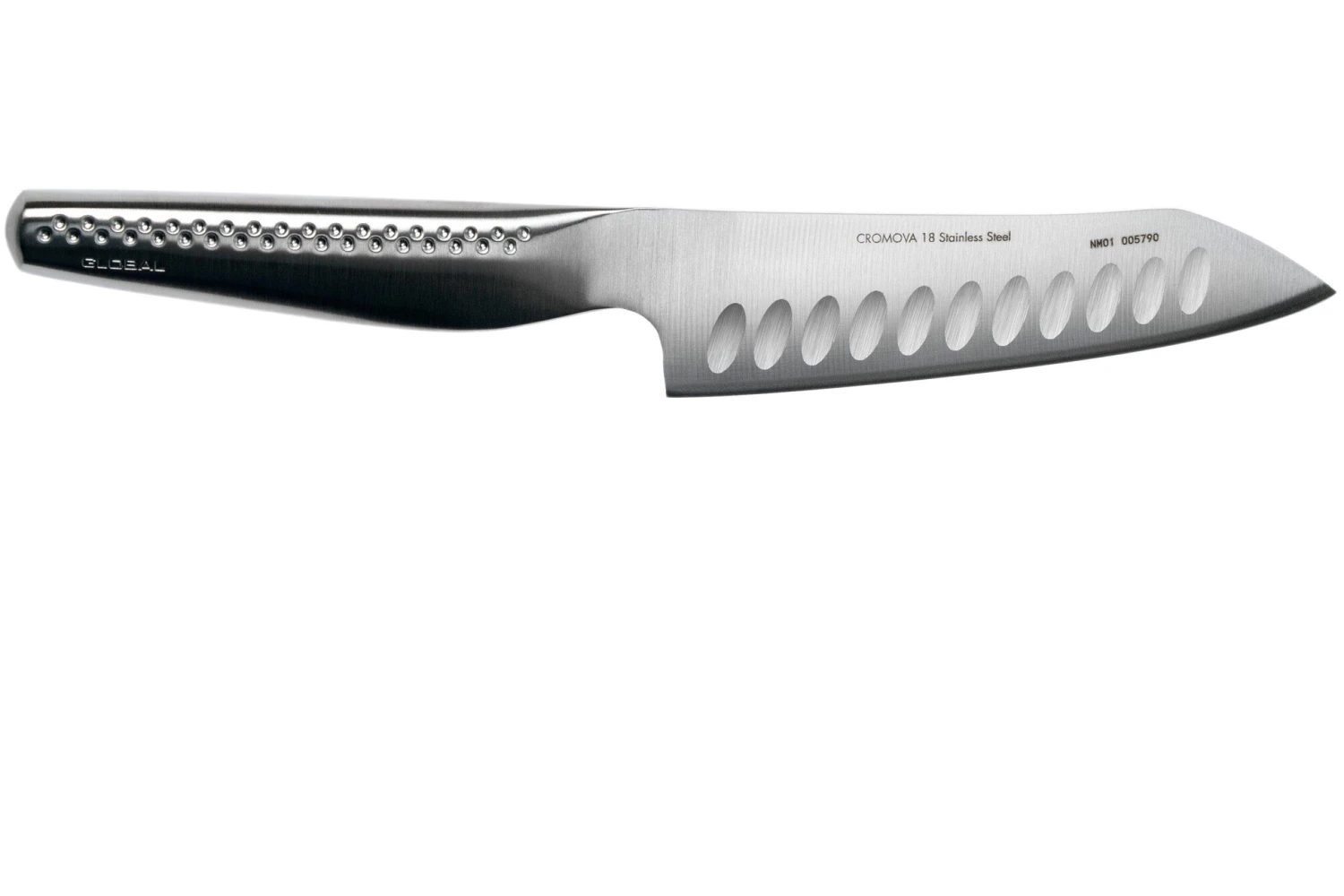 Global Ni GNM-01 Couteau à Légumes Avec Alvéoles 14 Cm 4 Global Ni GNM-01 Couteau à Légumes Avec Alvéoles 14 Cm – Image 2