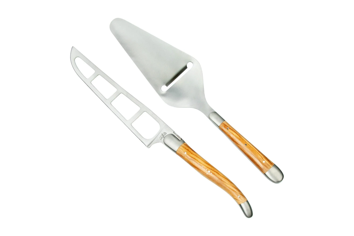 Forge De Laguiole CPMOIN Set à Fromage, Bois D'olivier 3 Forge De Laguiole CPMOIN Set à Fromage, Bois D'olivier