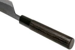 Munetoshi Nashiji Black Bunka Couteau De Chef 16.5 Cm -Cuisine Couteaux Magasin MINB002 04 munetoshi