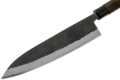 Munetoshi Nashiji Black Gyuto Couteau De Chef 24 Cm -Cuisine Couteaux Magasin MINB005 03 munetoshi