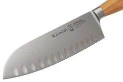 Messermeister Oliva Luxe LX610-16K Santoku à Alvéoles, 16 Cm -Cuisine Couteaux Magasin MRLX610 16K 03 messermeister