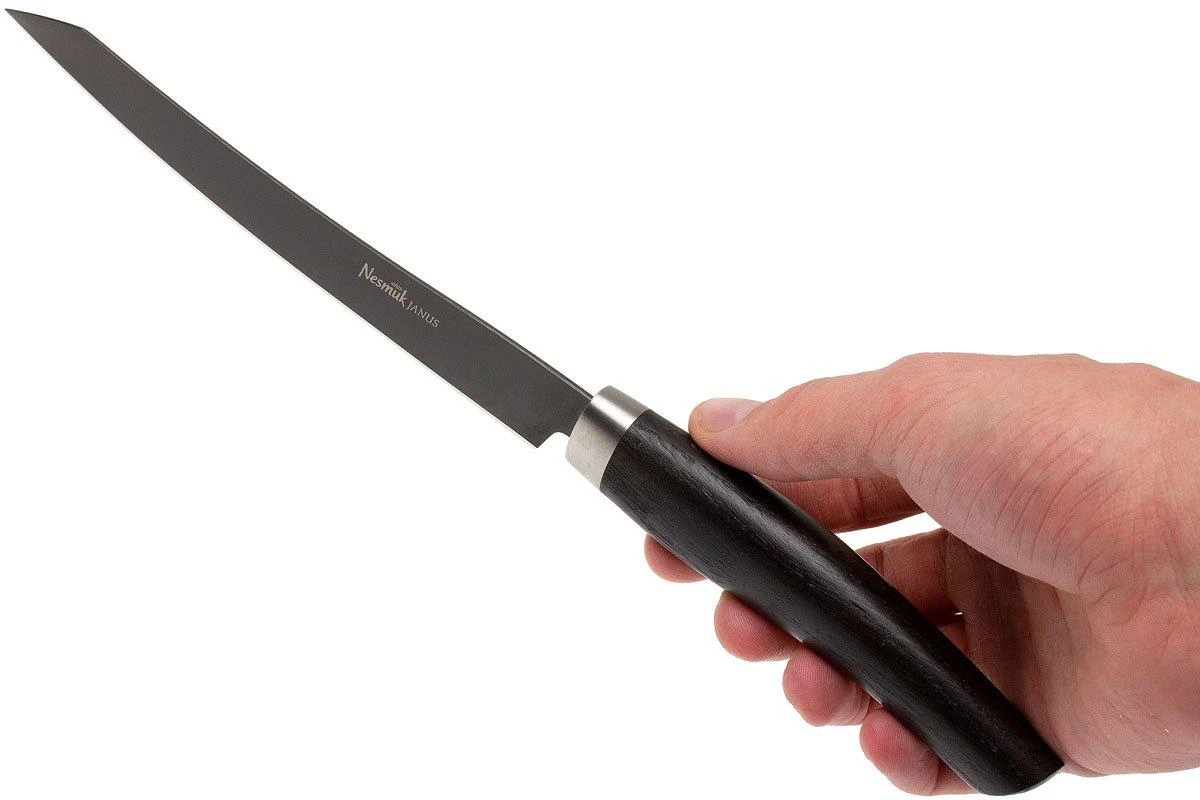 Nesmuk JANUS Slicer 16 Cm, Bog Oak, J5M1602013 8 Nesmuk JANUS Slicer 16 Cm, Bog Oak, J5M1602013 – Image 6