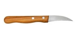 Otter Paring Knife 1011 OL Curved Stainless Olive, Couteau à éplucher 8 Otter Paring Knife 1011 OL Curved Stainless Olive, Couteau à éplucher -Cuisine Couteaux Magasin OR1011OL 02 otter