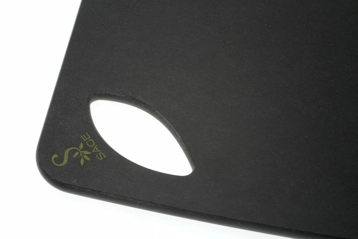 Sage Planche à Découper HZ2330, 30x23 Cm, Noir 4 Sage Planche à Découper HZ2330, 30x23 Cm, Noir – Image 2