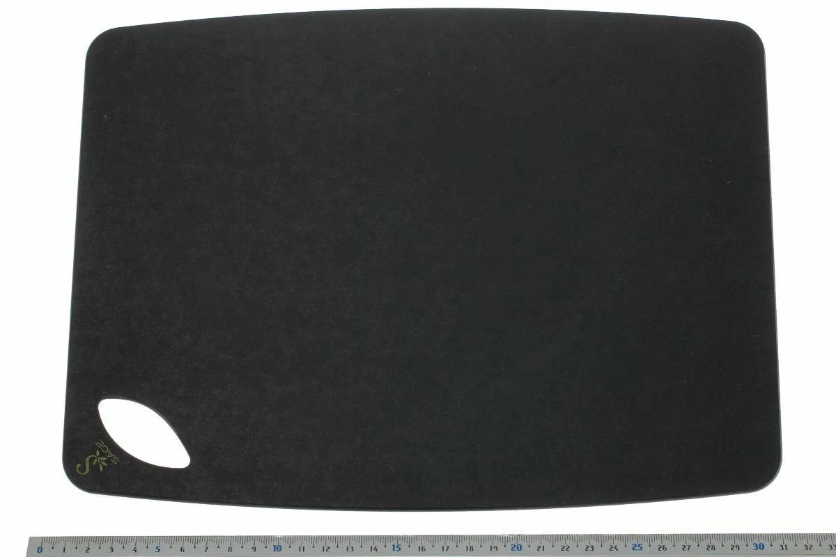Sage Planche à Découper HZ2330, 30x23 Cm, Noir 6 Sage Planche à Découper HZ2330, 30x23 Cm, Noir – Image 4