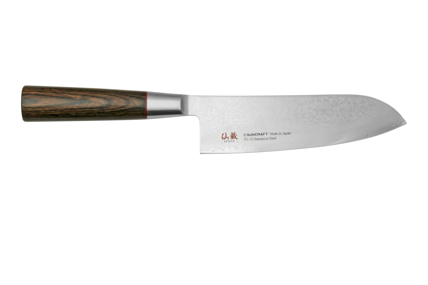 Suncraft Senzo Classic ID-04 Couteau Santoku 16,7cm 4 Suncraft Senzo Classic ID-04 Couteau Santoku 16,7cm – Image 2