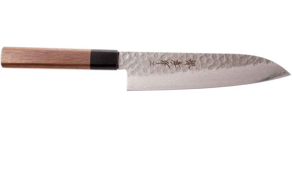 Sakai Takayuki 45-Layer Damascus WA Couteau Santoku, 18 Cm 4 Sakai Takayuki 45-Layer Damascus WA Couteau Santoku, 18 Cm – Image 2