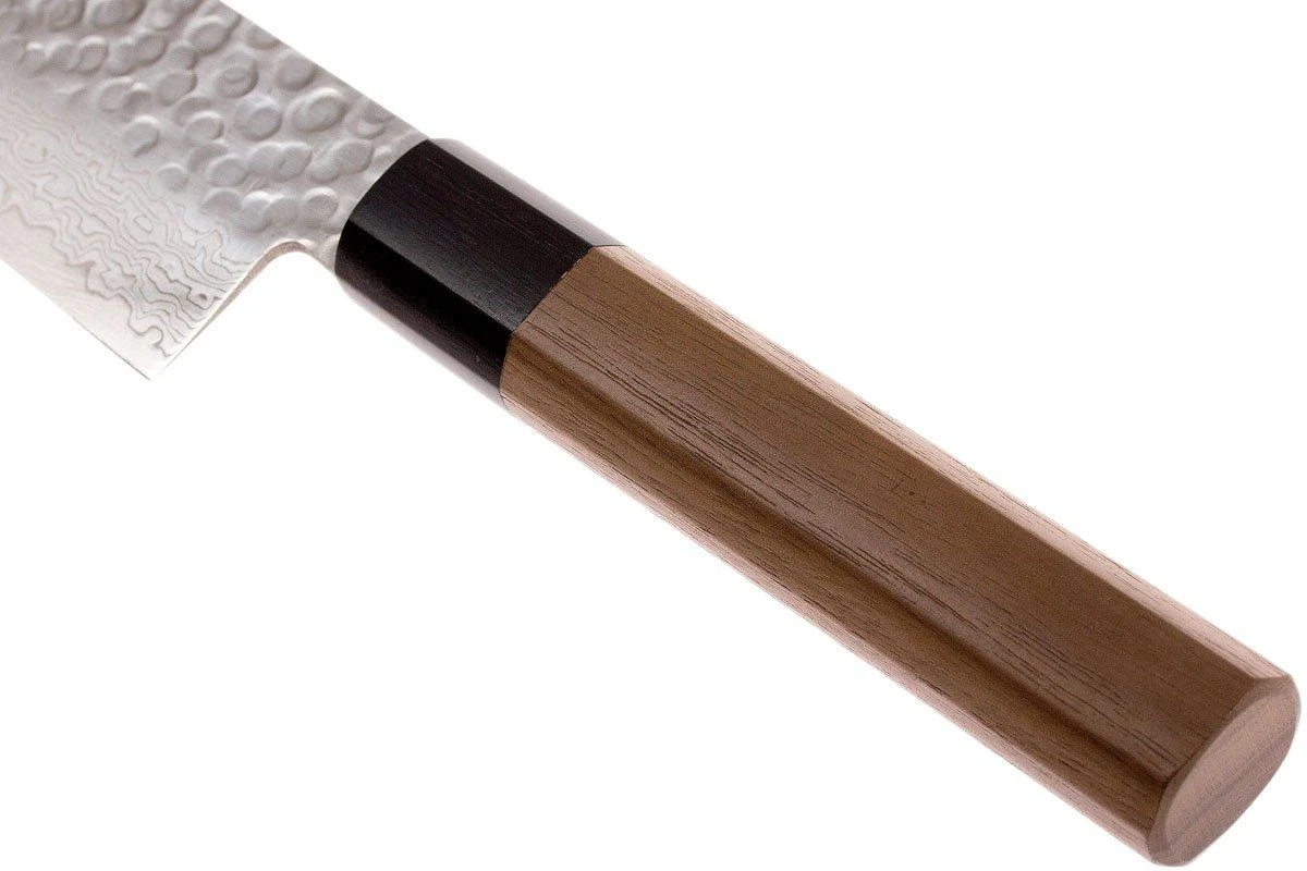 Sakai Takayuki 45-Layer Damascus WA Couteau Santoku, 18 Cm 6 Sakai Takayuki 45-Layer Damascus WA Couteau Santoku, 18 Cm – Image 4