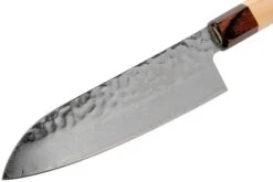 Sakai Takayuki Santoku 33-Layer Damascus Hammered WA 17 Cm -Cuisine Couteaux Magasin TA07472 03 sakai takayuki