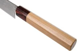 Sakai Takayuki Santoku 33-Layer Damascus Hammered WA 17 Cm -Cuisine Couteaux Magasin TA07472 05 sakai takayuki