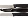 Victorinox SwissClassic Couteaux à Légumes Noir, Ensemble De 3, 6.7113.31 -Cuisine Couteaux Magasin VT6 7113 31 01 victorinox vt6 7113 31 01