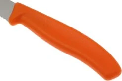 Victorinox SwissClassic Couteaux à Steak/pizza Orange Set De 2 6.7936.12L9B -Cuisine Couteaux Magasin VT6 7936 12L9B 03 victorinox steakmes oranje vt vt6 7936 12l9b 03