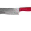 Victorinox SwissClassic 6.8521.17G Santoku Avec Alvéoles 17 Cm, Rouge 2 Victorinox SwissClassic 6.8521.17G Santoku Avec Alvéoles 17 Cm, Rouge -Cuisine Couteaux Magasin VT6 8521 17G 01 victorinox