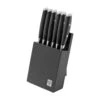 Yaxell Tsuchimon 36771 Set De 6 Couteaux à Steak Avec Bloc à Couteaux, Noir -Cuisine Couteaux Magasin YL36771 01 yaxell
