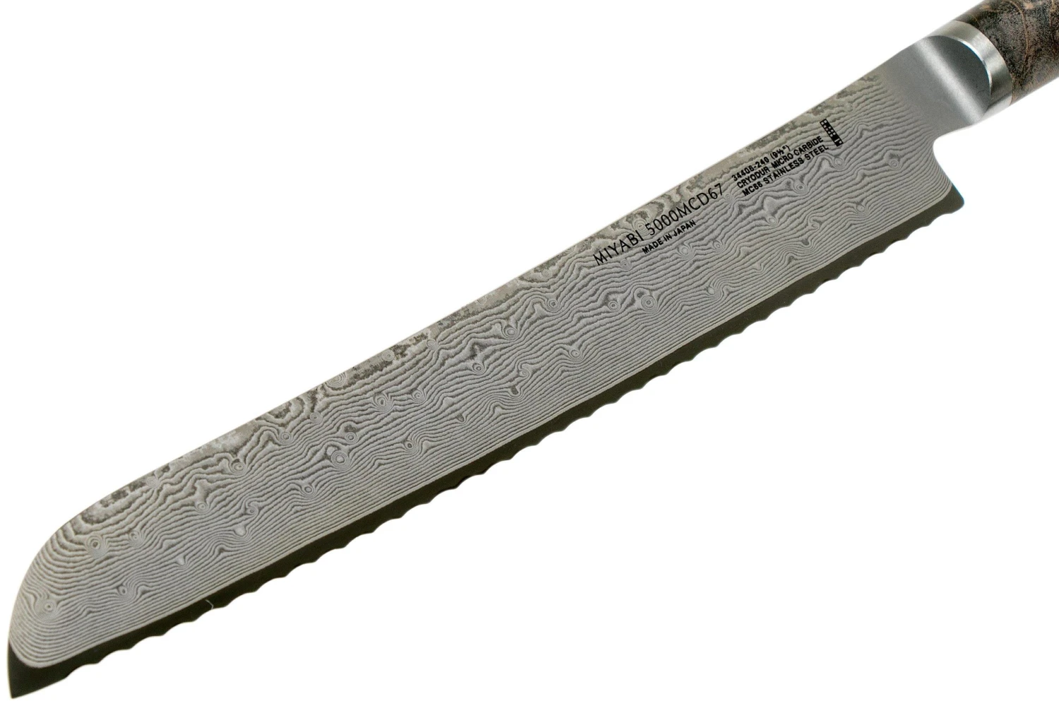 Miyabi By Zwilling 5000MCD 67 Couteau à Pain 24 Cm 6 Miyabi By Zwilling 5000MCD 67 Couteau à Pain 24 Cm – Image 4