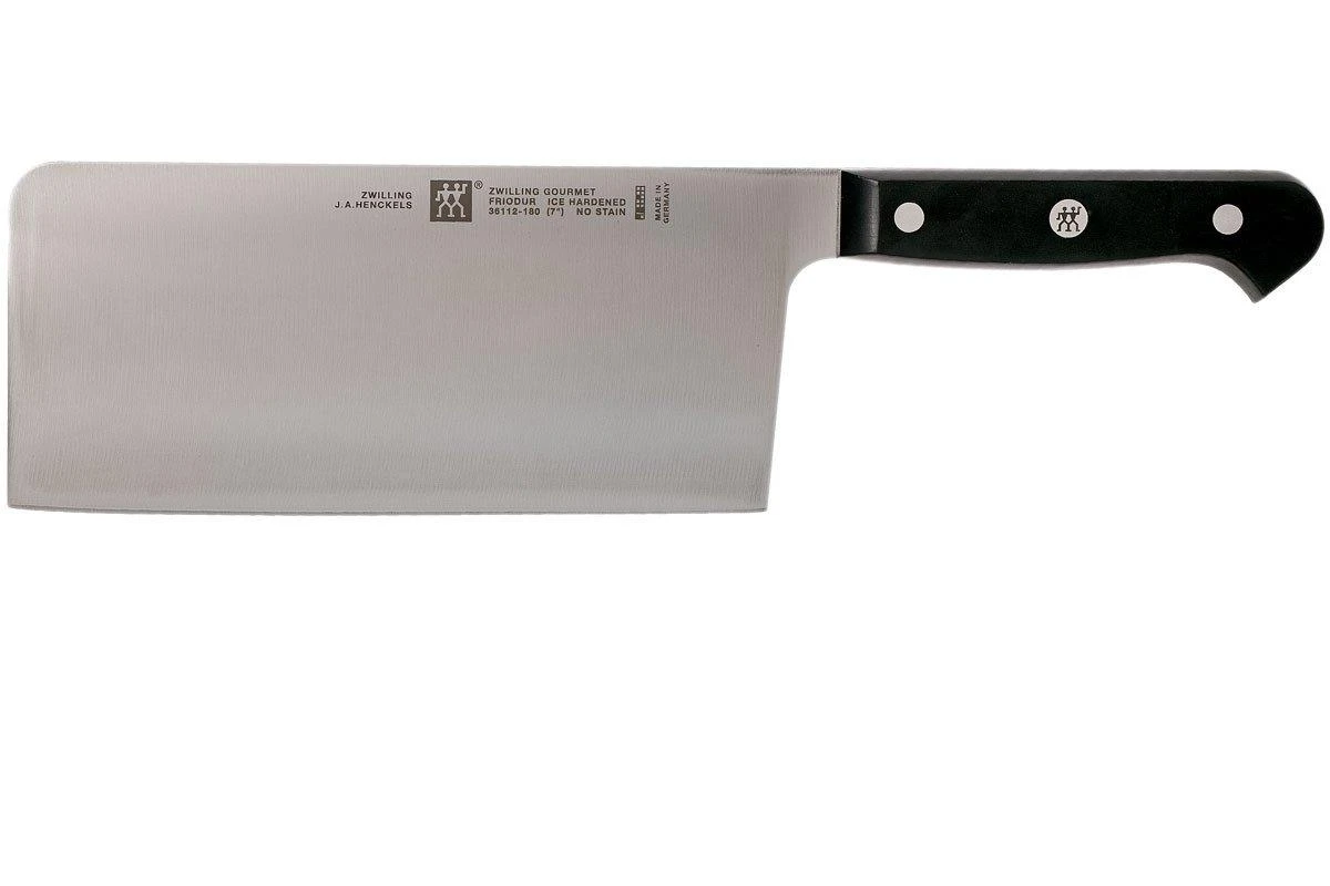 Zwilling Gourmet Couteau De Chef Chinois 18 Cm, 36112-181 3 Zwilling Gourmet Couteau De Chef Chinois 18 Cm, 36112-181