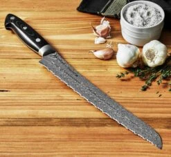 Bob Kramer By Zwilling Euro Stainless Couteau à Pain 26 Cm, 34896-261-0 -Cuisine Couteaux Magasin eurostainless1
