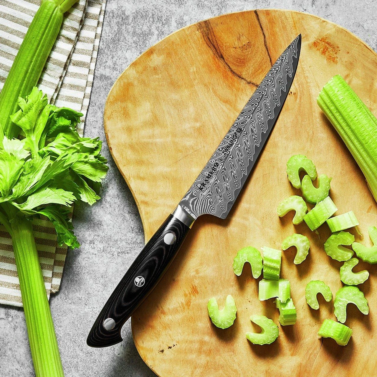 Bob Kramer By Zwilling Euro Stainless Couteau à Trancher 23 Cm, 34890-231-0 10 Bob Kramer By Zwilling Euro Stainless Couteau à Trancher 23 Cm, 34890-231-0 – Image 8